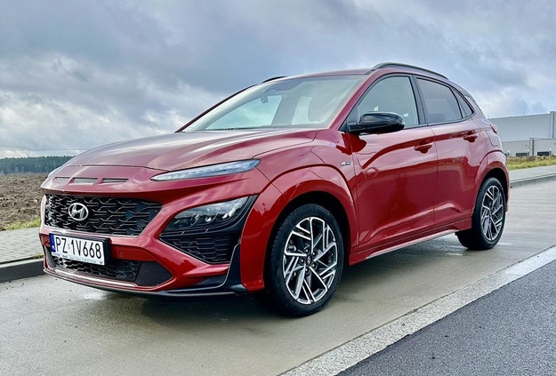 Hyundai Kona cena 135000 przebieg: 12000, rok produkcji 2022 z Mosina małe 704